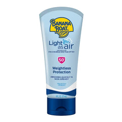 Banana Boat Light As Air Sunscreen Lotion - SPF 50 - 6 fl oz: Whole Body Sun Protection, Fresh Scent, Avobenzone
