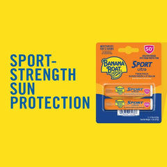 Banana Boat Ultra Sport Lip Balm - SPF 50 - 0.15oz/2ct: Paraben-Free, Phthalate-Free, Oxybenzone-Free